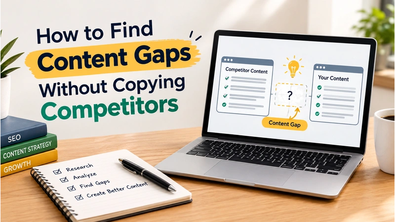 content gaps without copying competitors